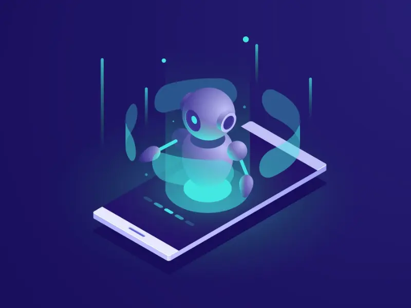 Ilustração principal do artigo: Agentes de IA Inteligentes: A Evolução que Deixou os Chatbots no Chinelo em 2026